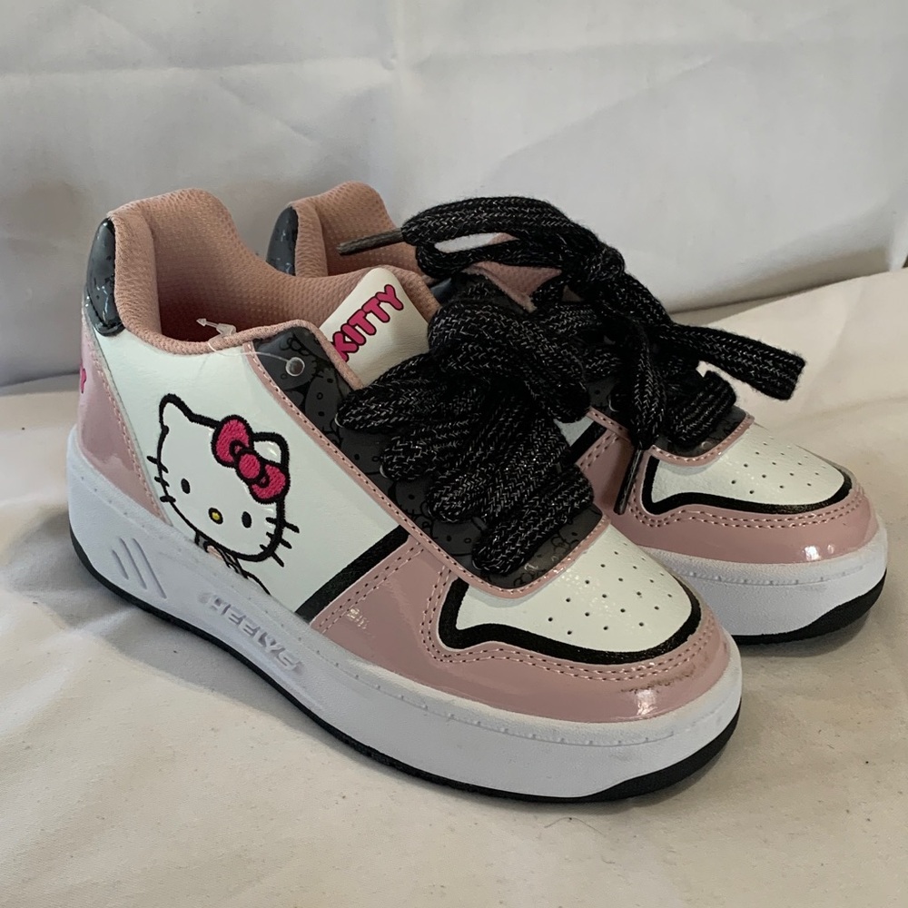 Hello Kitty Kids Heelys - Pink, White, and Black